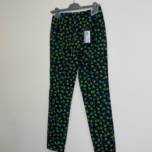 Prada Denim Street Flower Pants - Picture 5 of 11